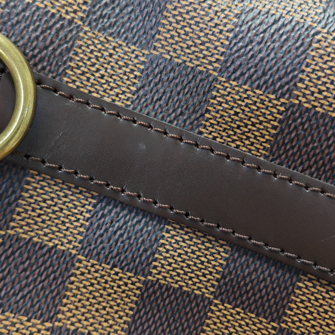 SPEEDY 25 Damier Ebene Coated Canvas Brown