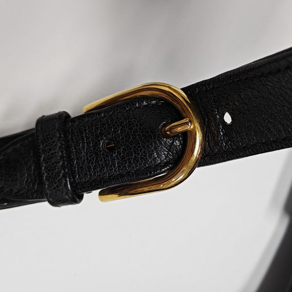 Aphrodite Calfskin Black