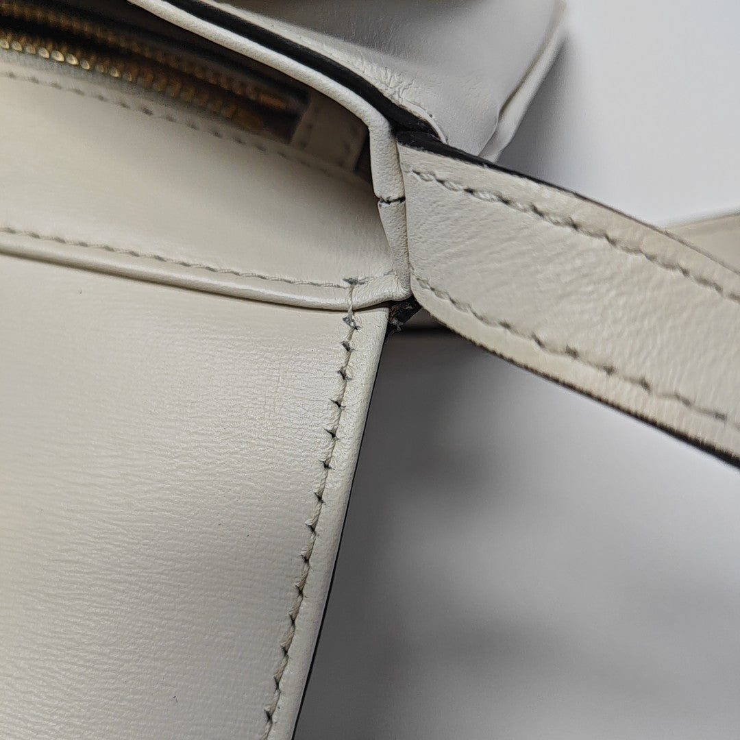 Arli Small Calfskin White