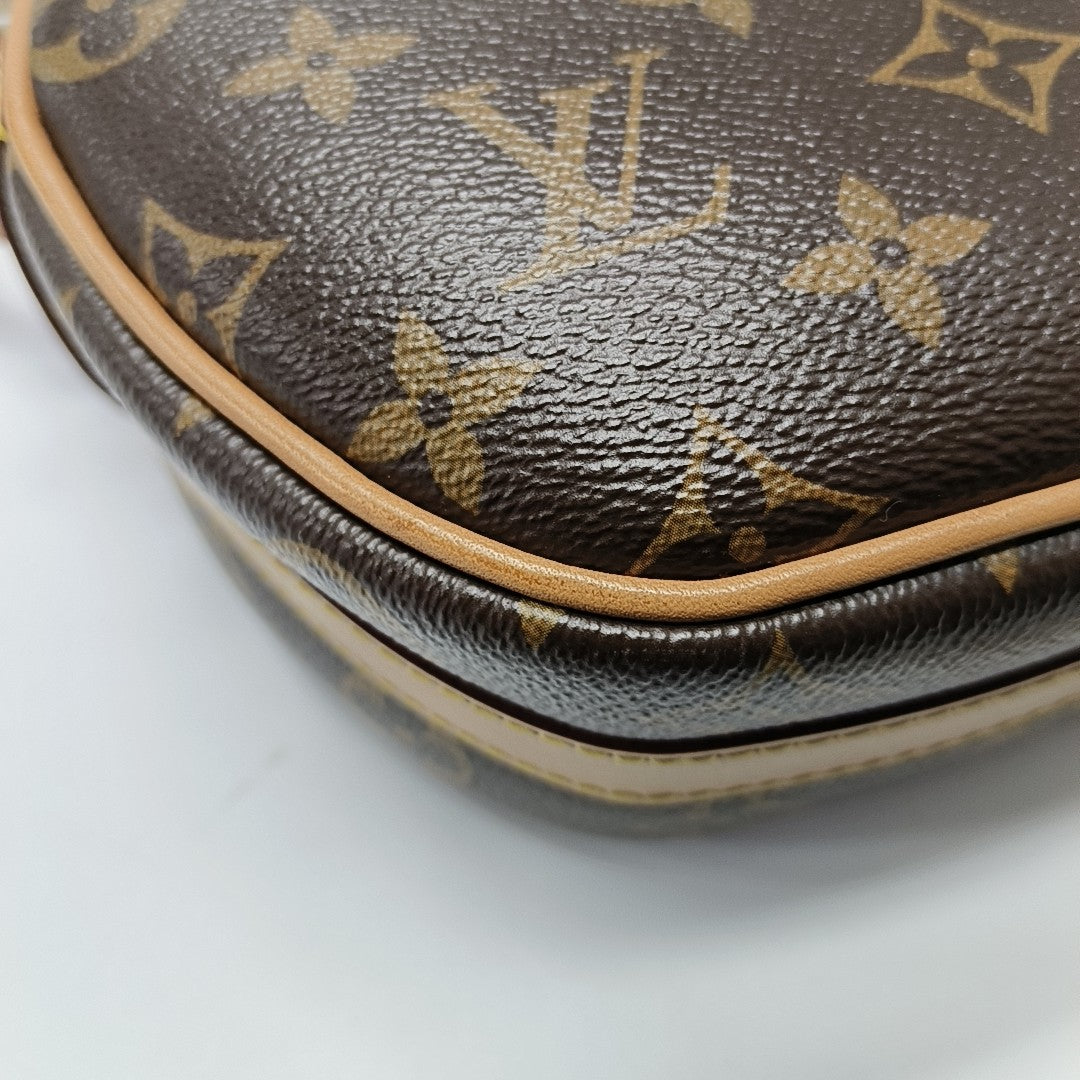 BOITE CHAPEAU PM Monogram Coated Canvas Brown