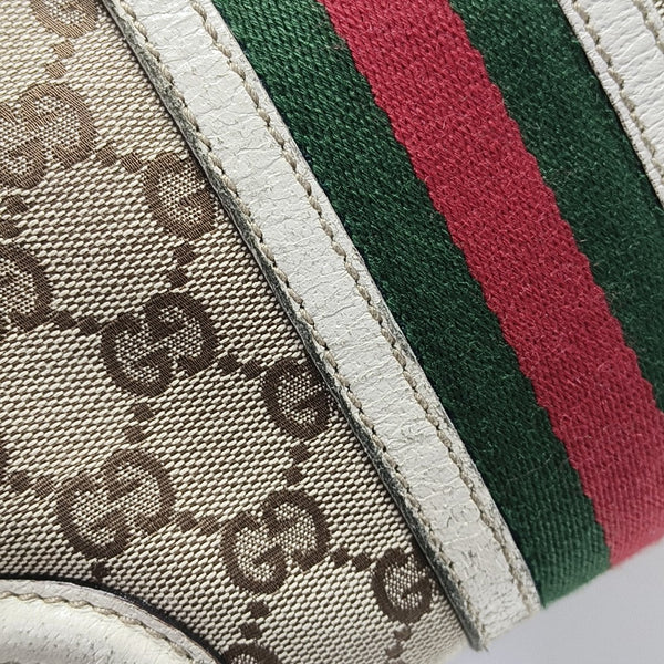 Monogram Canvas Tote Bag Brown