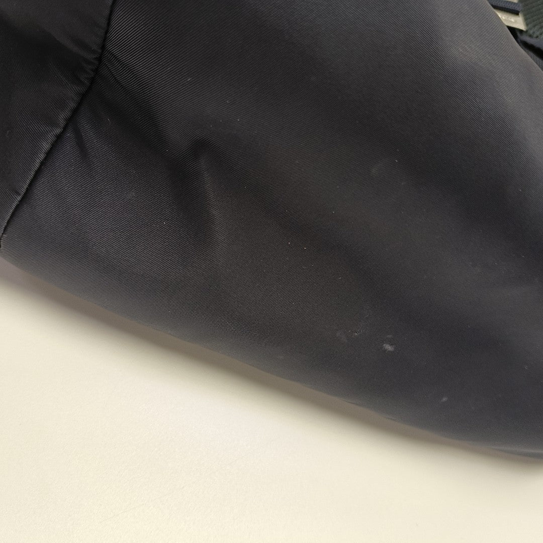 Nylon Backpack Blue