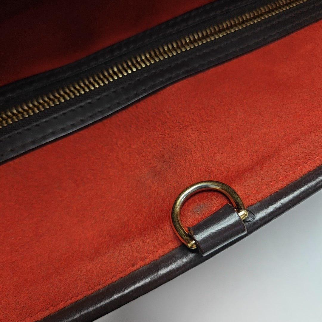 MANOSQUE GM Coated Canvas Brown
