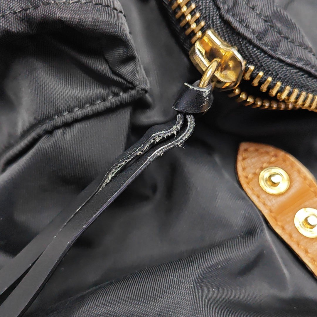 The Rucksack Medium Nylon Black