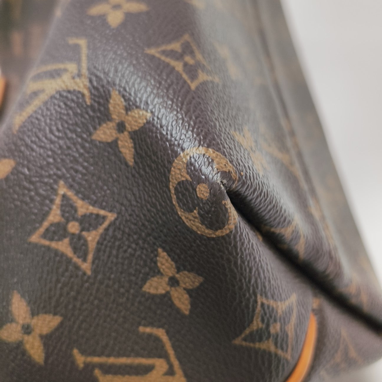 TURENNE PM Monogram Coated Canvas Brown