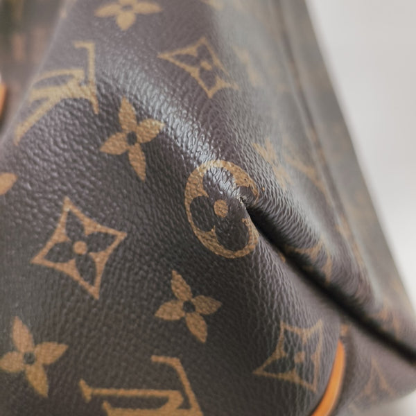 TURENNE PM Monogram Coated Canvas Brown