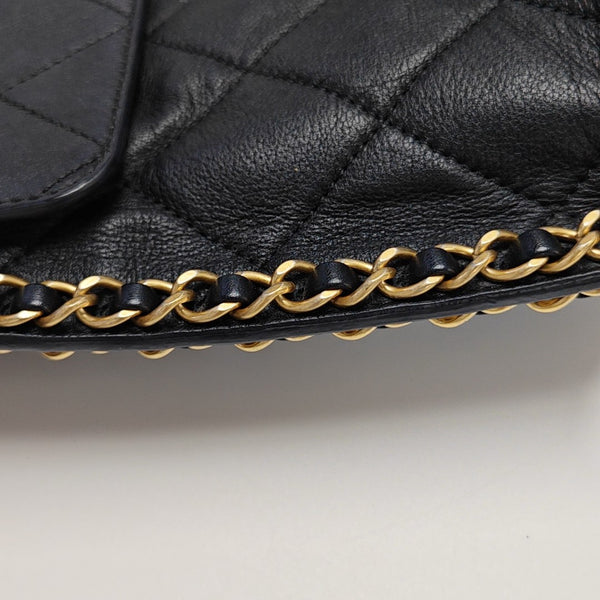 Quilted Calfskin Black