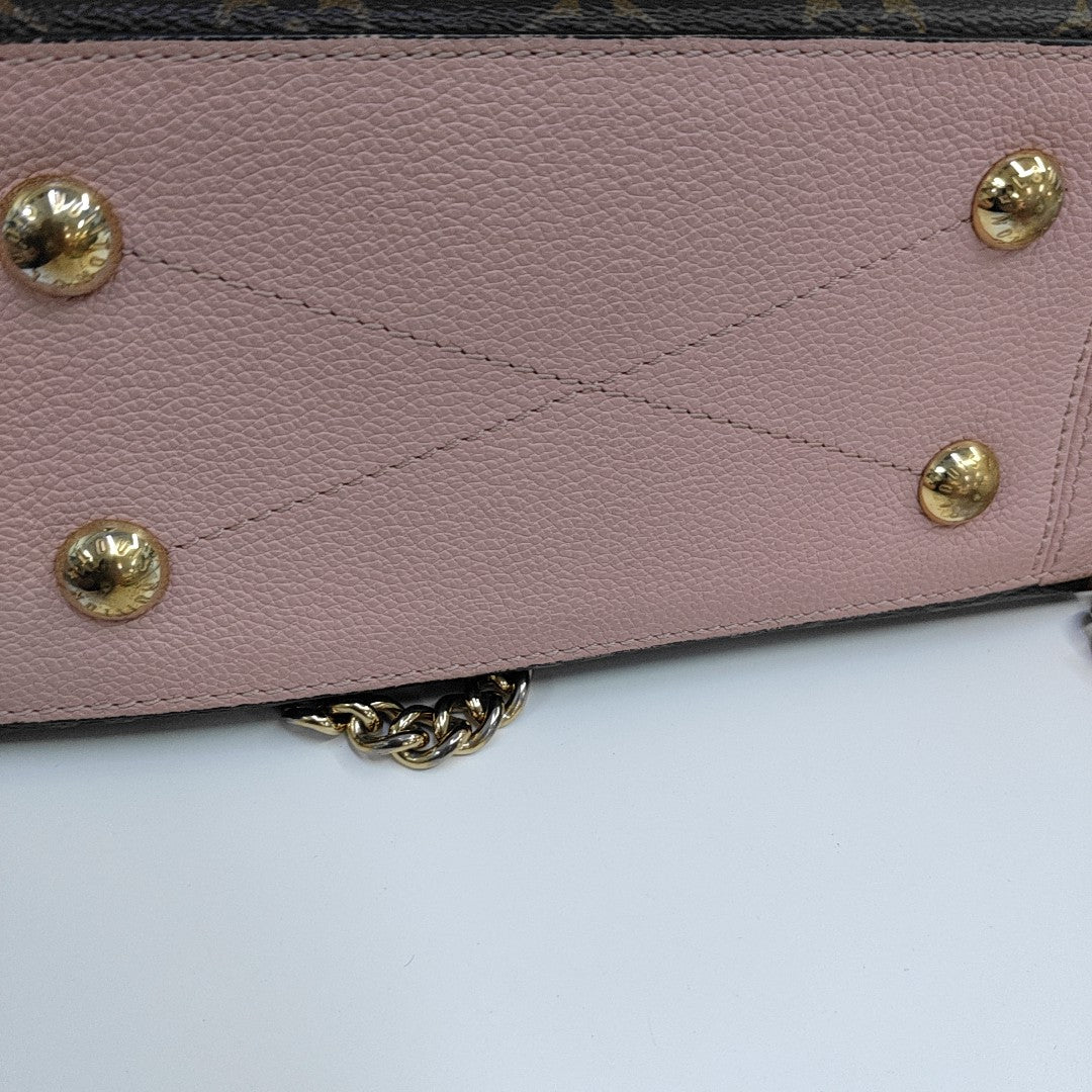 SURENE BB Monogram Coated Canvas Brown