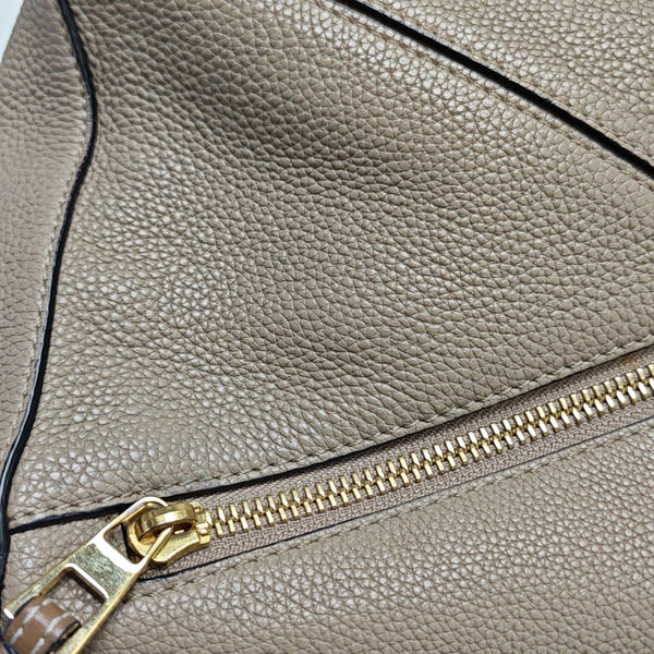 Puzzle Small Calfskin Beige