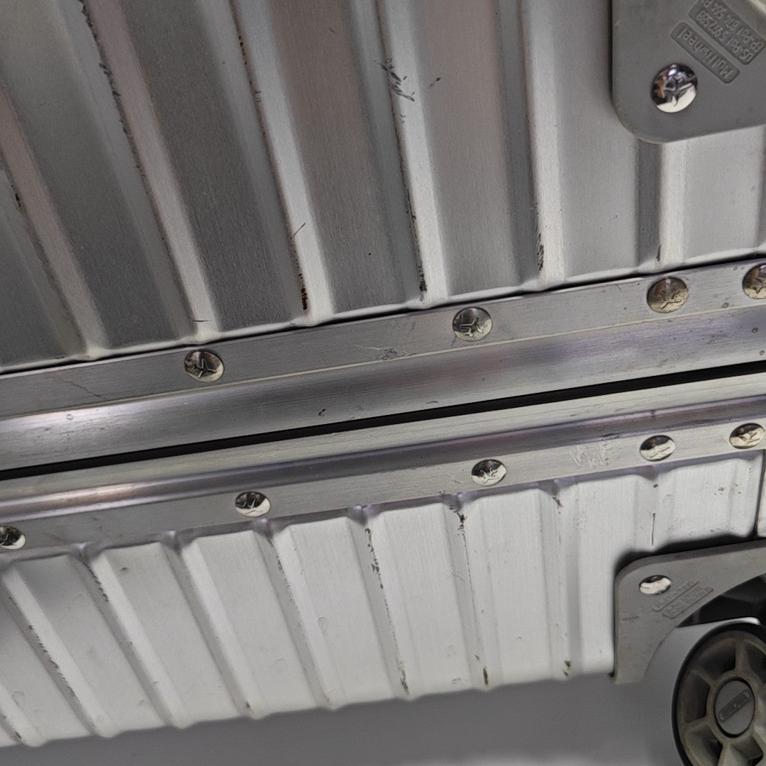Special Material Luggage Silver
