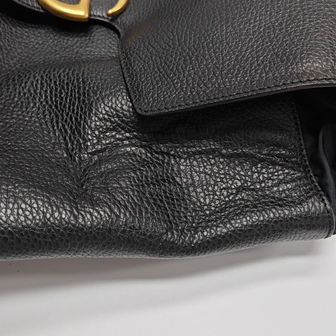 Calfskin Backpack Black