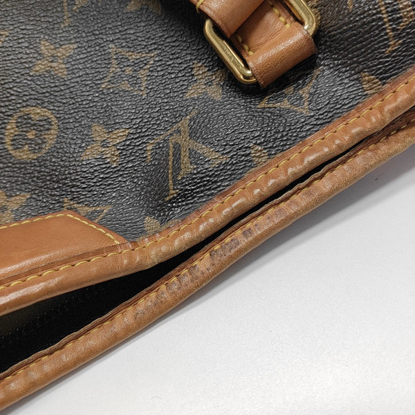 RETIRO GM Monogram Coated Canvas Brown