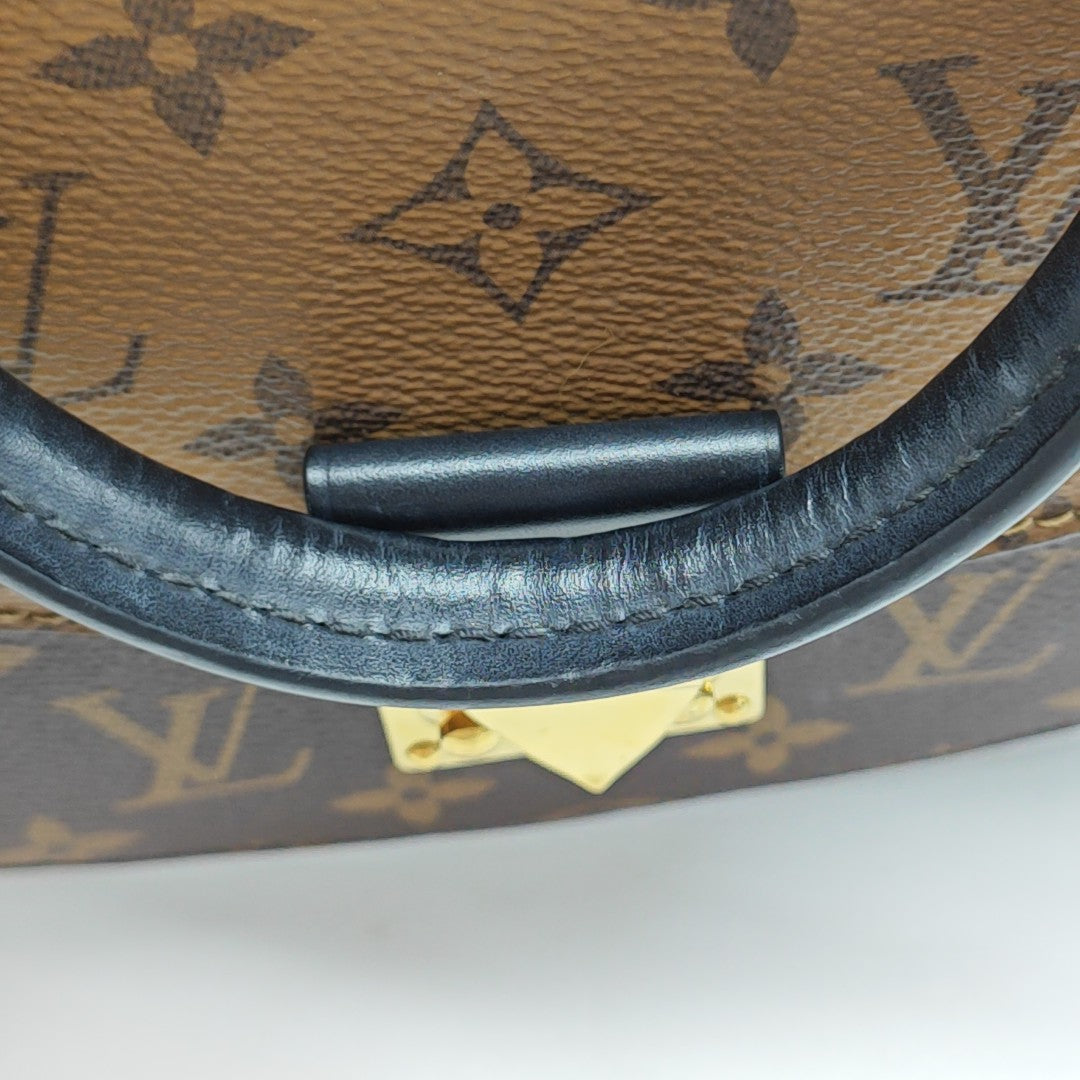 Monogram Coated Canvas Shoulder Bag Super Mini Brown