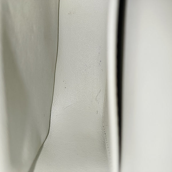 TRIOMPHE Mini Calfskin White
