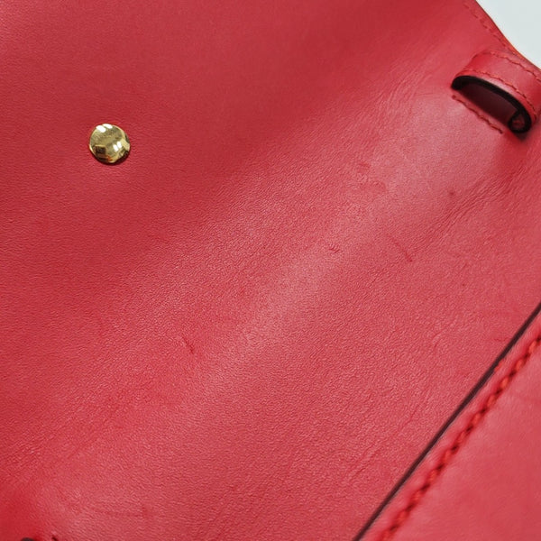 Sylvie Mini Calfskin Red