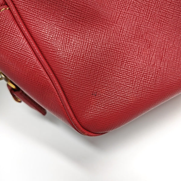 Suitcase Saffiano Calfskin Red