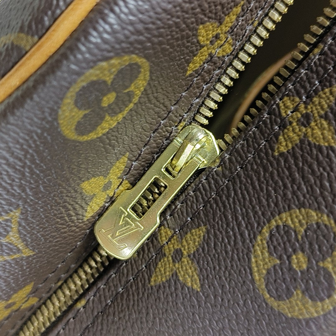 DEAUVILLE Monogram Coated Canvas Brown