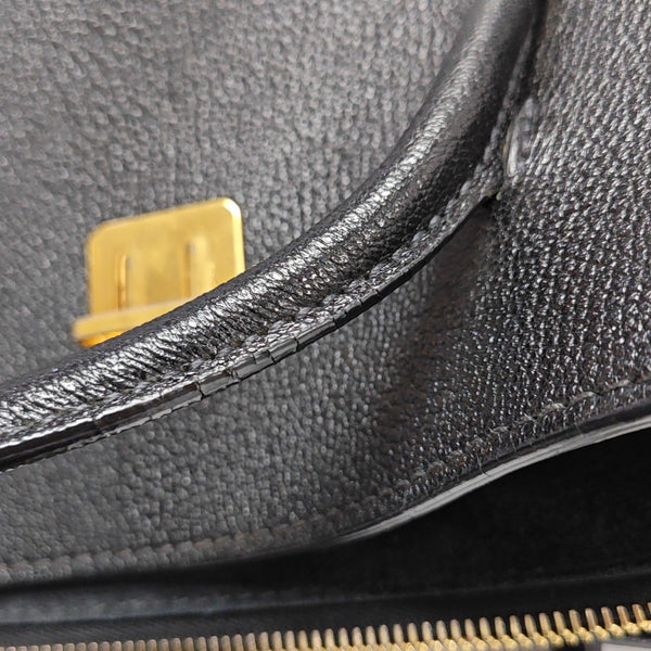 Calfskin Tote Bag Black