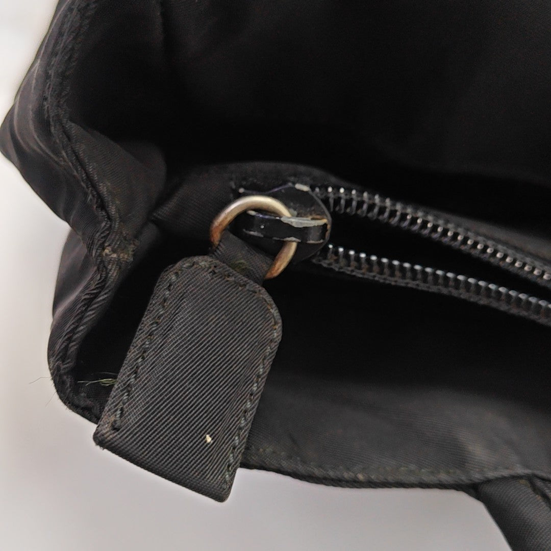 Nylon Tote Bag Black