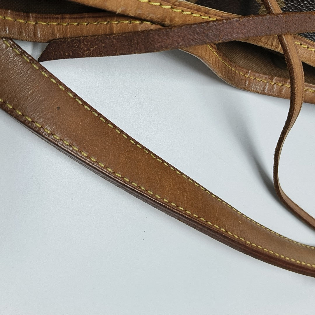 NÉONOÉ PM Monogram Coated Canvas Brown