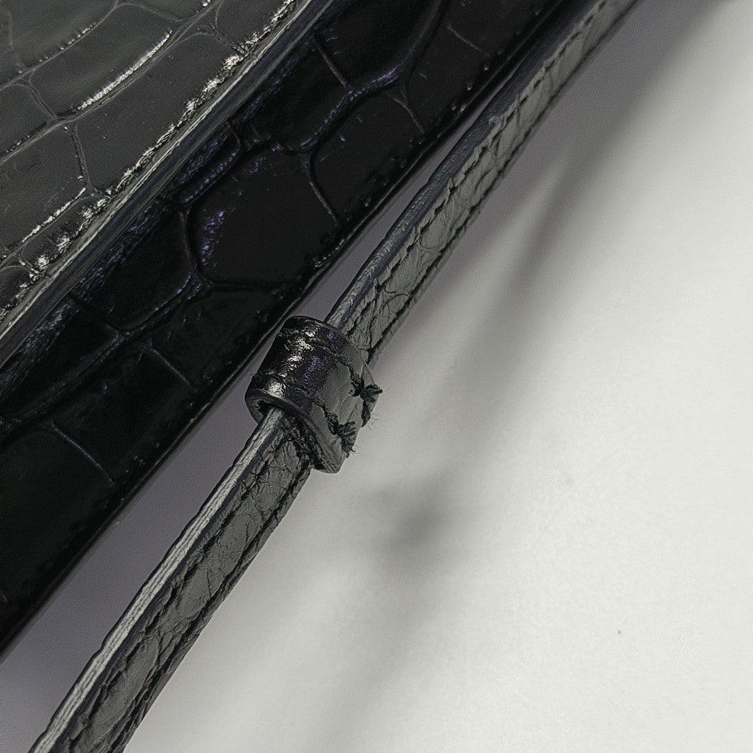 Sharp Calfskin Black