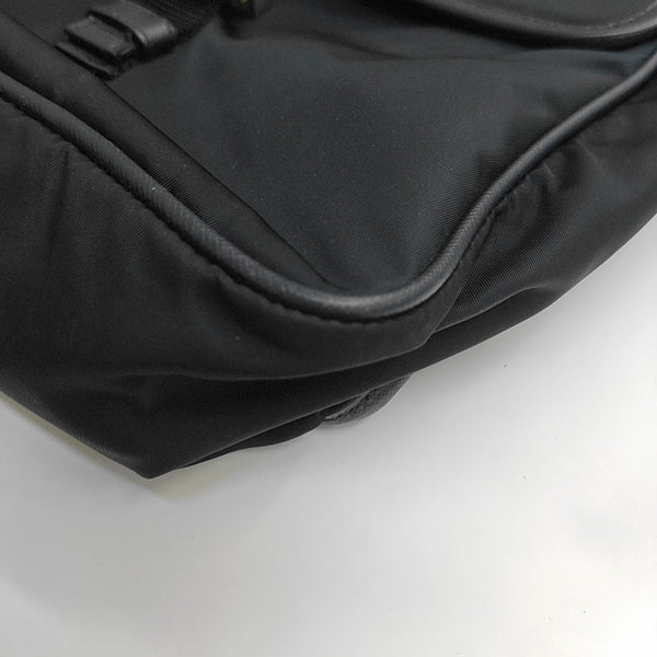 Fabric Shoulder Bag Blue