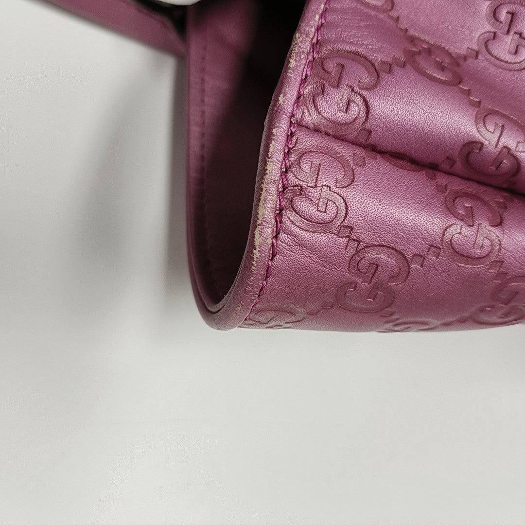 Monogram Calfskin Tote Bag Pink