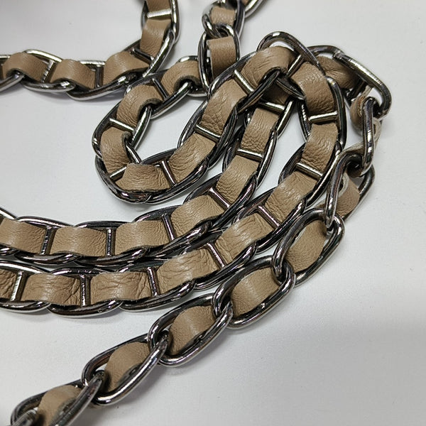Gaufre Quilted Lambskin Beige