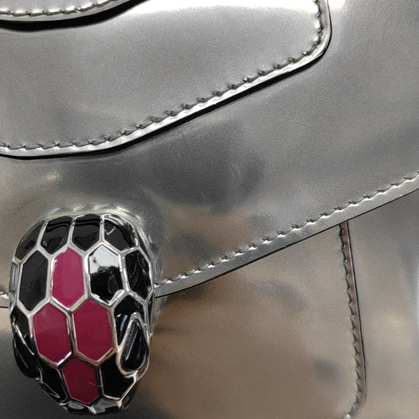 SERPENTI FOREVER Calfskin Silver