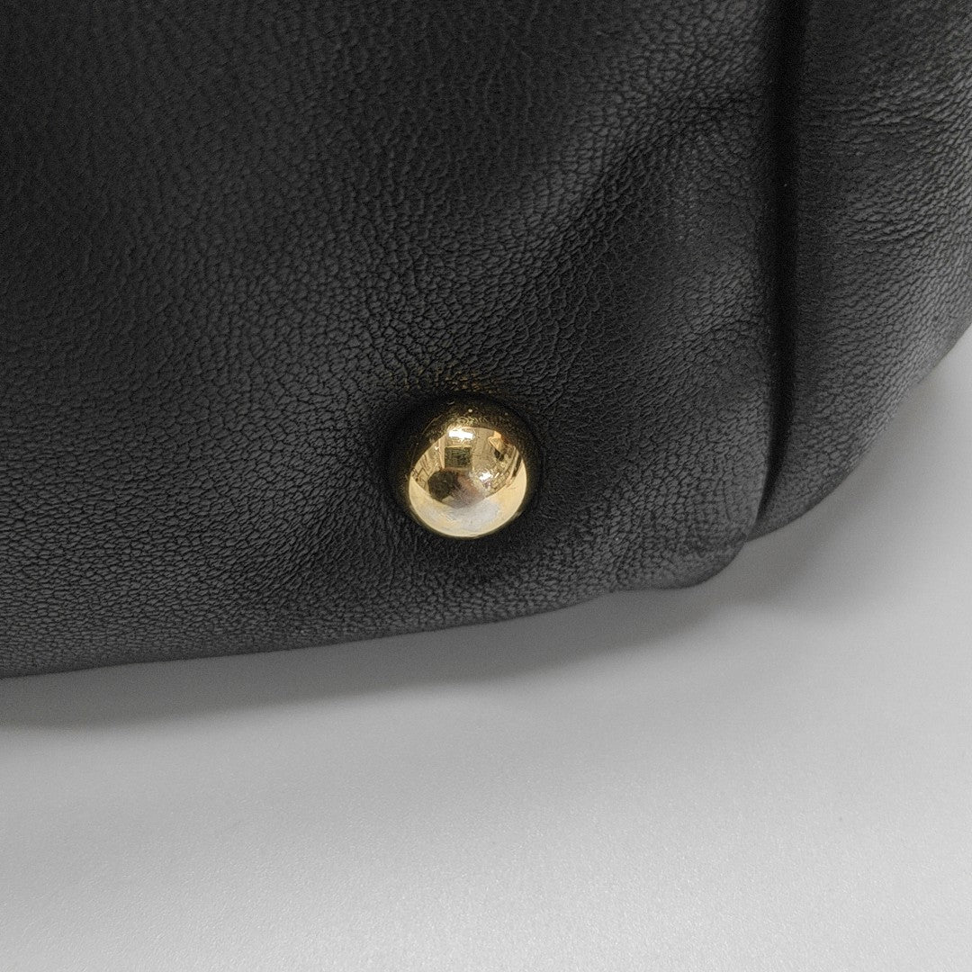 Calle Lambskin Black