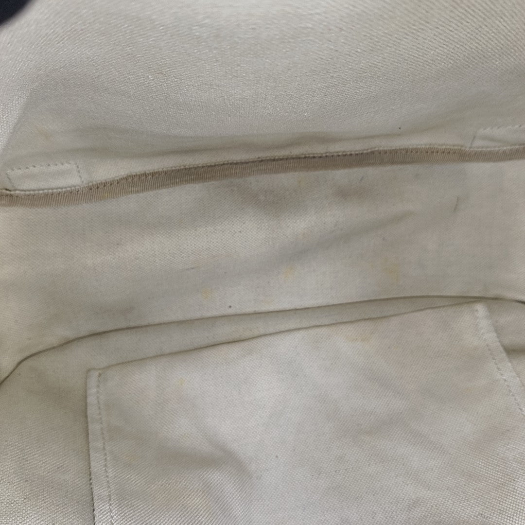 Monogram Coated Canvas Shoulder Bag Beige