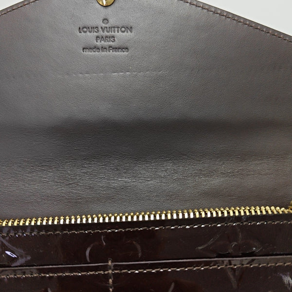 SARAH Patent Leather Red Wallet