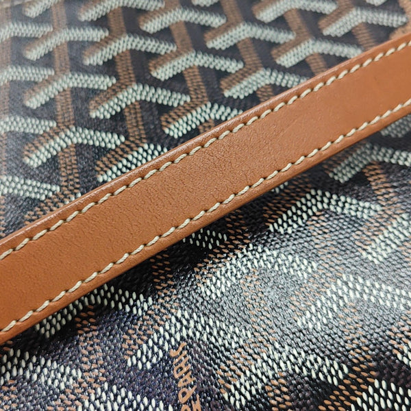 Belvedere Coated Canvas Brown