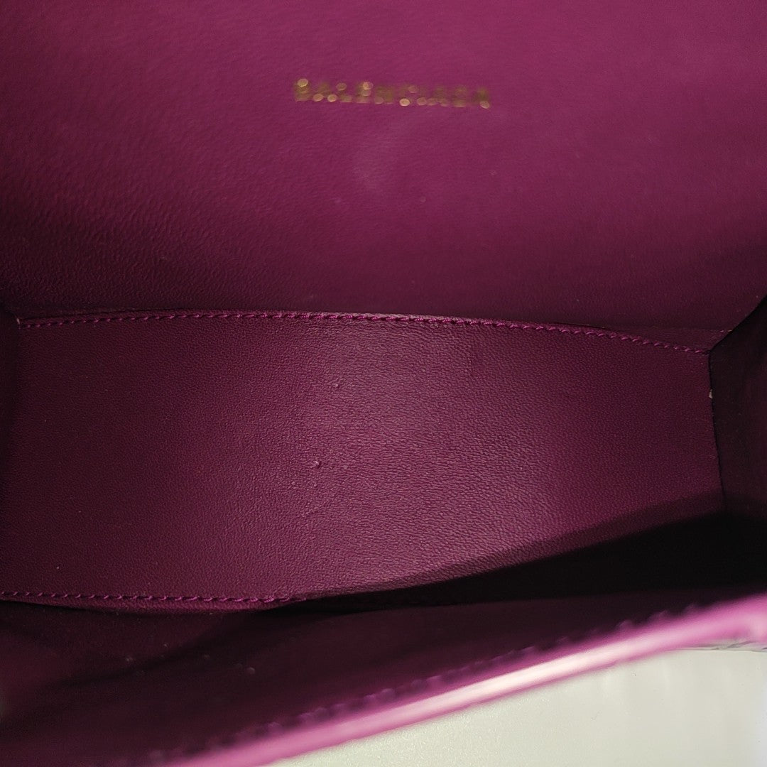 Hourglass XS Calfskin Purple