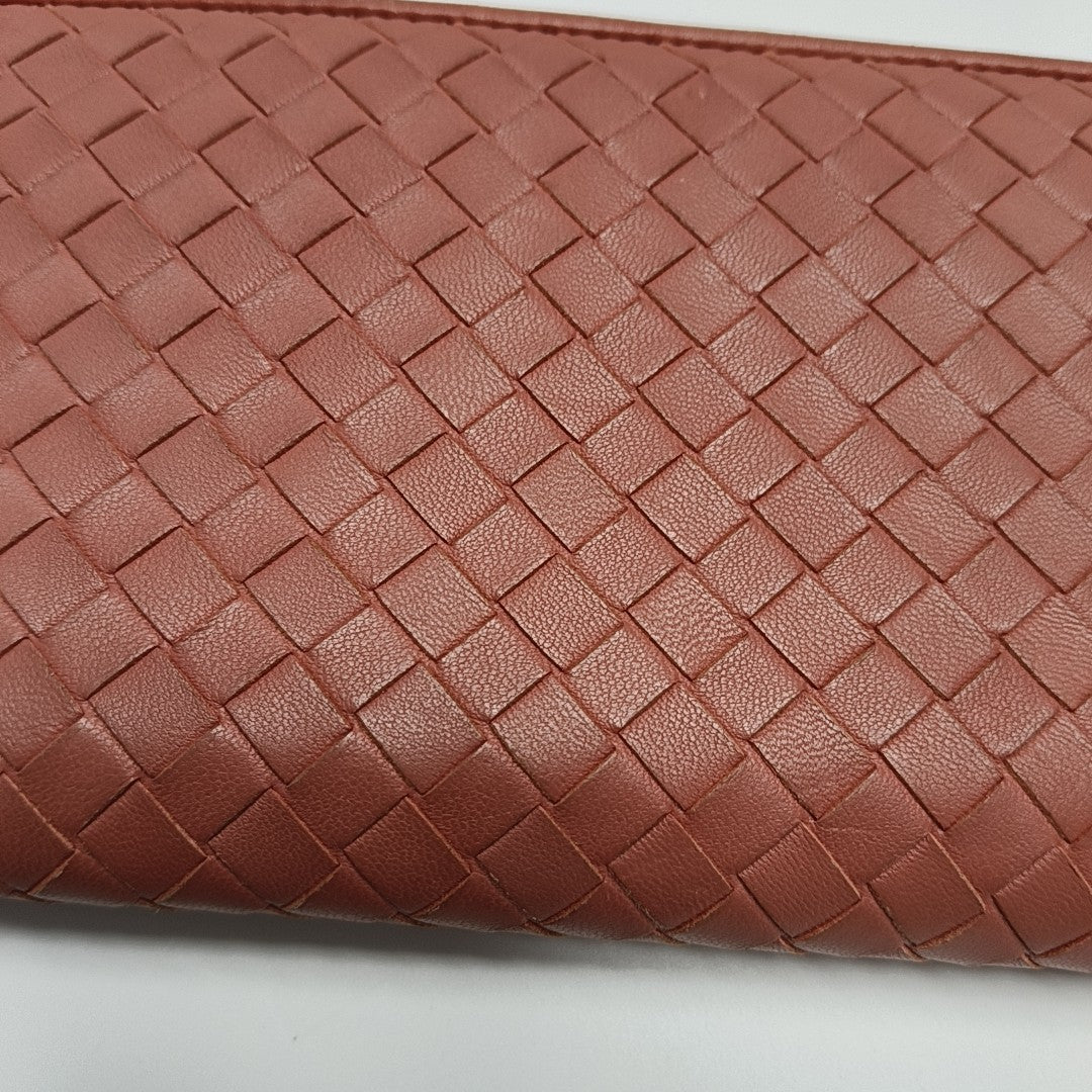 Calfskin Wallet Red