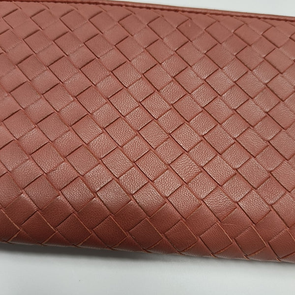 Calfskin Wallet Red