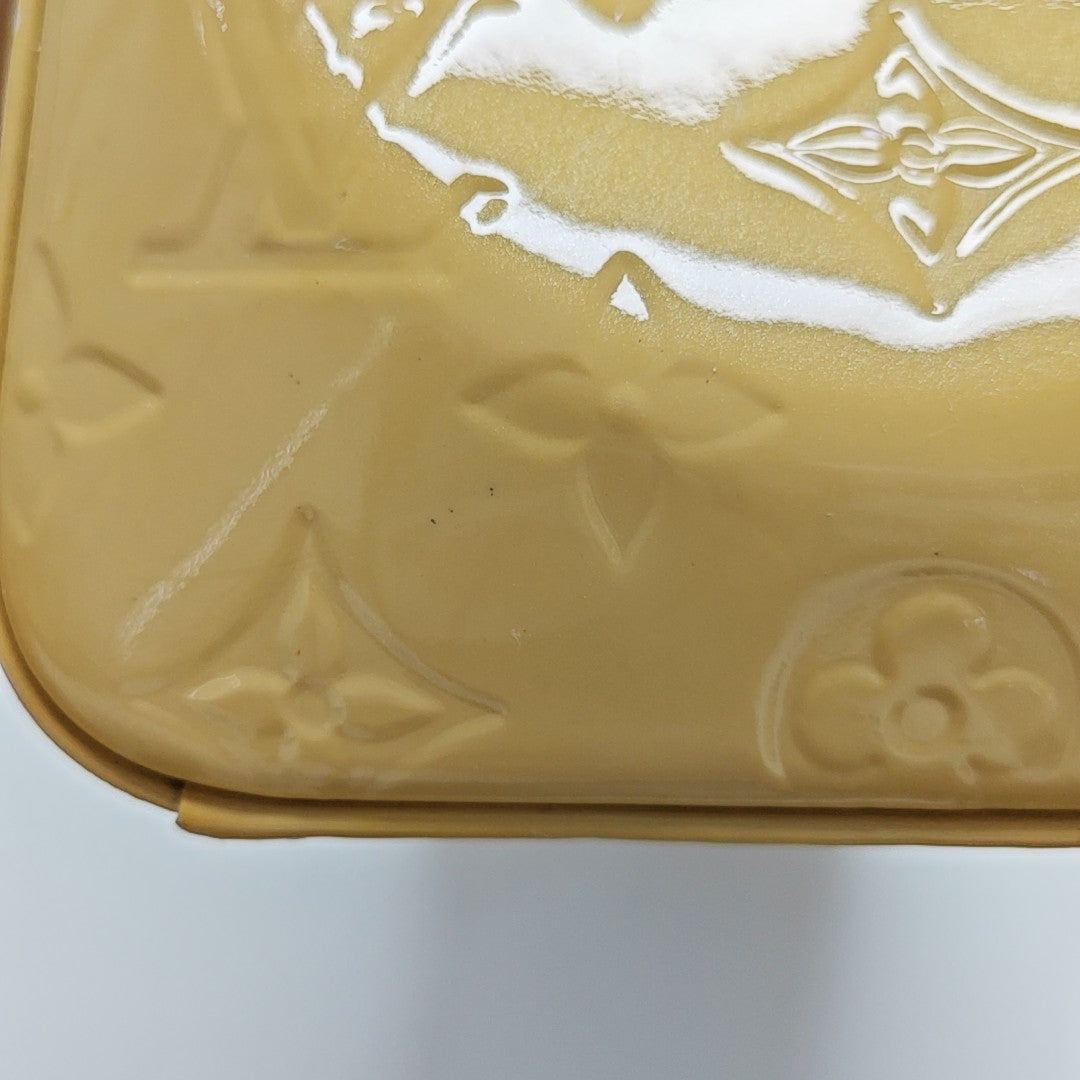 BREA MM Monogram Patent Leather Yellow