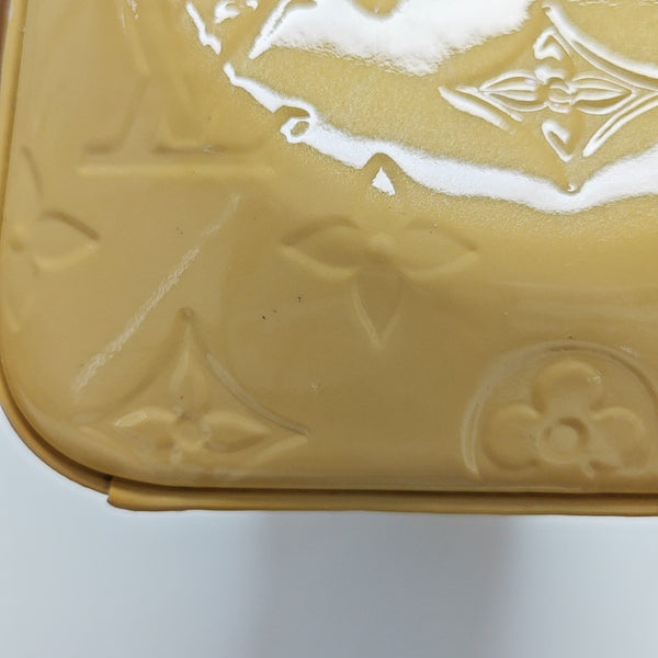 BREA MM Monogram Patent Leather Yellow