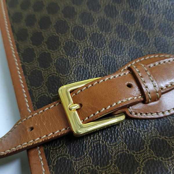 MACADAM TOTE Coated Canvas Brown