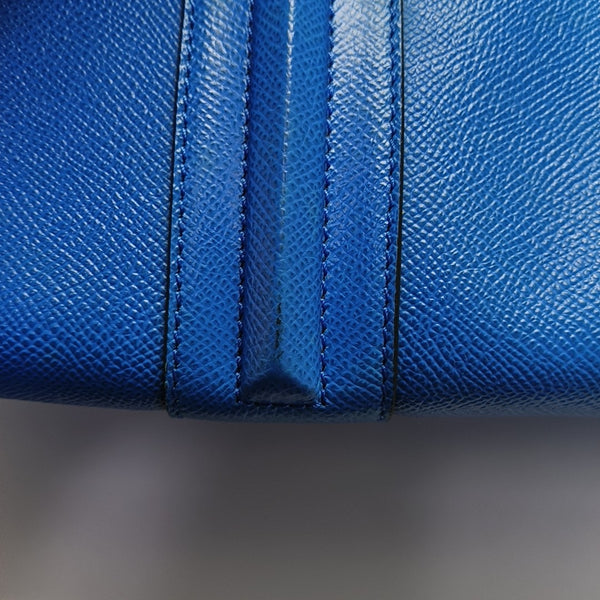 Calfskin Shoulder Bag Blue