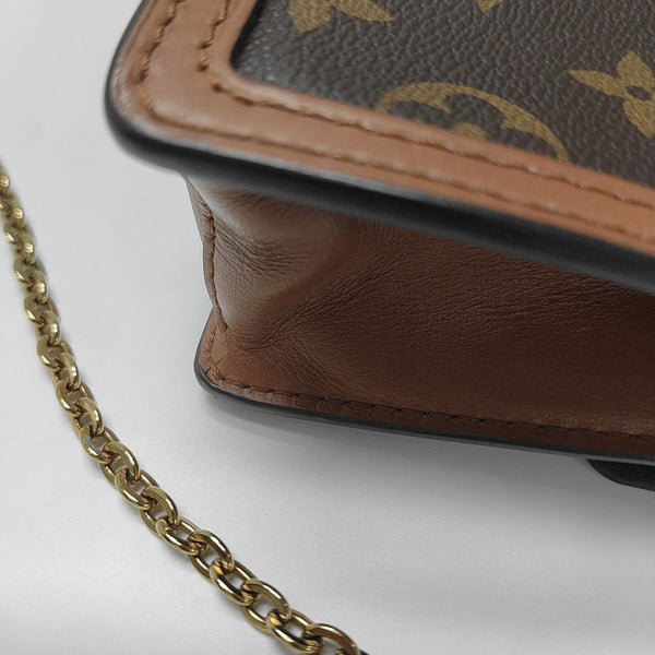 DAUPHINE WOC Monogram Coated Canvas Brown