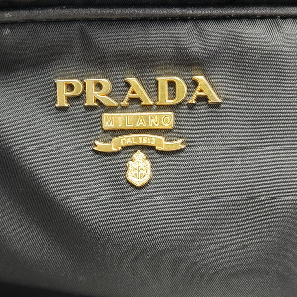 Nylon Shoulder Bag Black