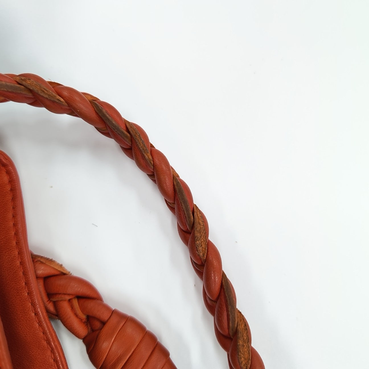 Lambskin Tote Bag Red