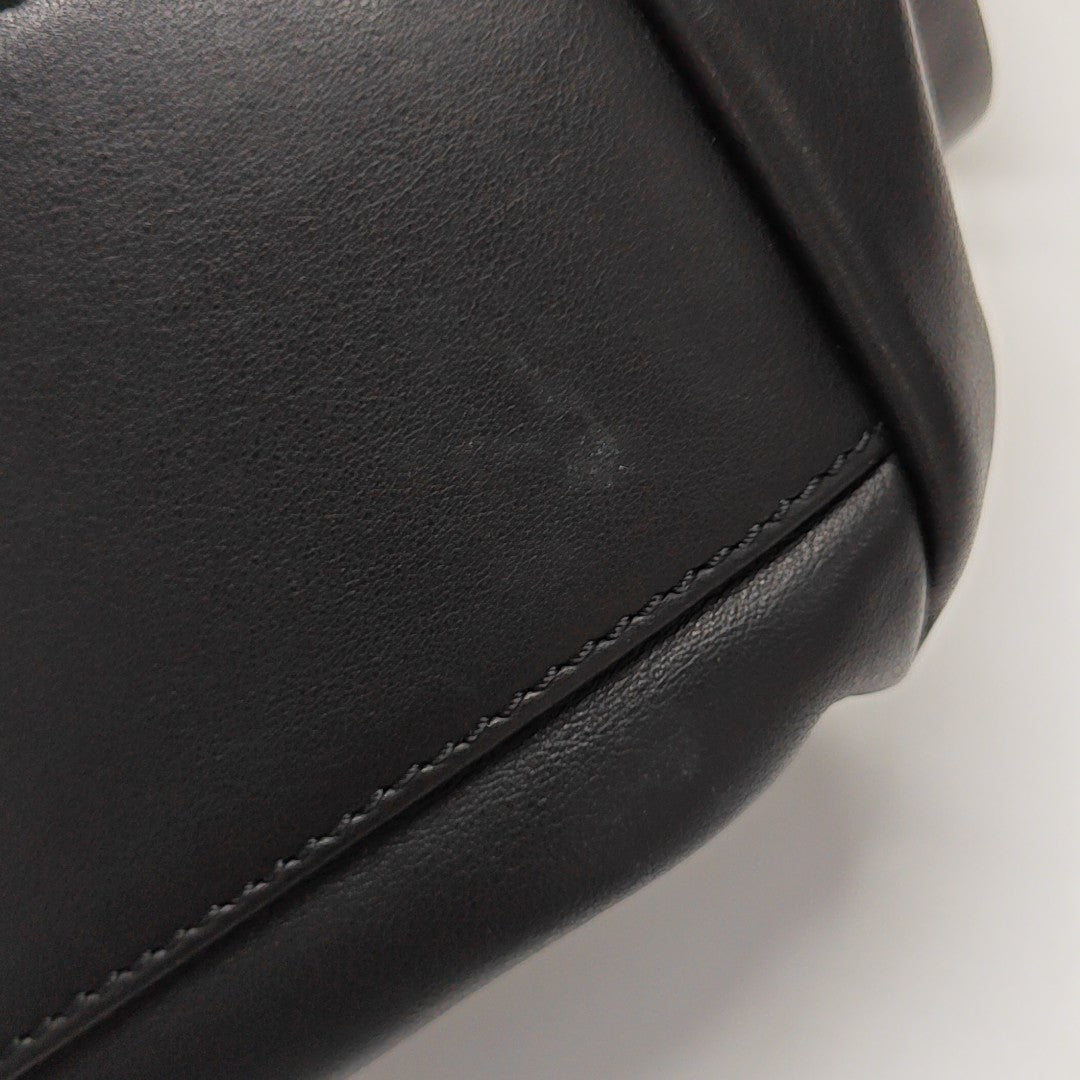 Calfskin Backpack Black
