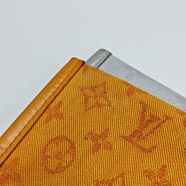 FLAT Monogram Coated Canvas Gray