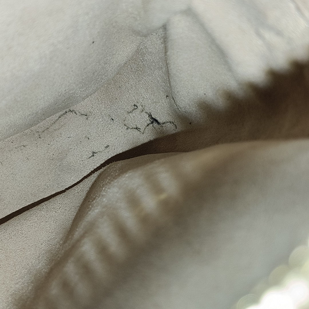 Horsebit 1955 Small Coated Canvas Beige