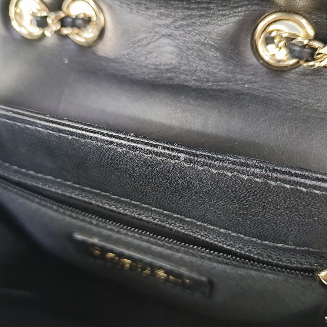 Quilted Lambskin Black