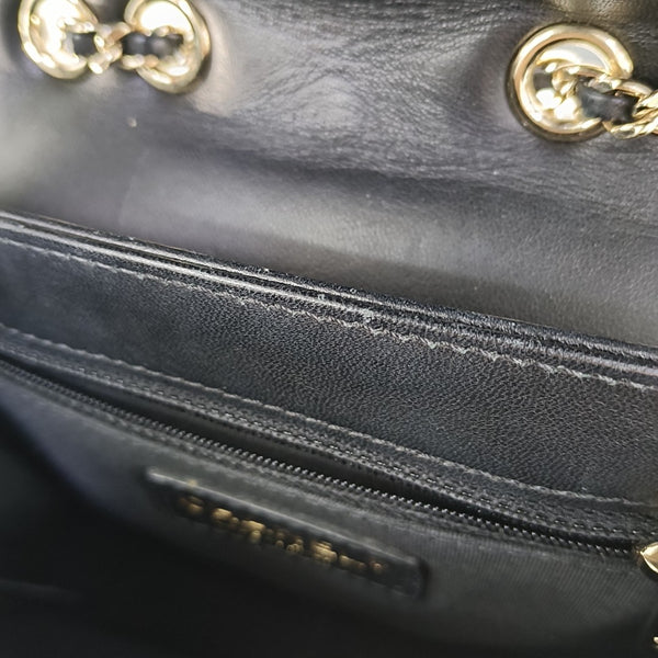 Quilted Lambskin Black