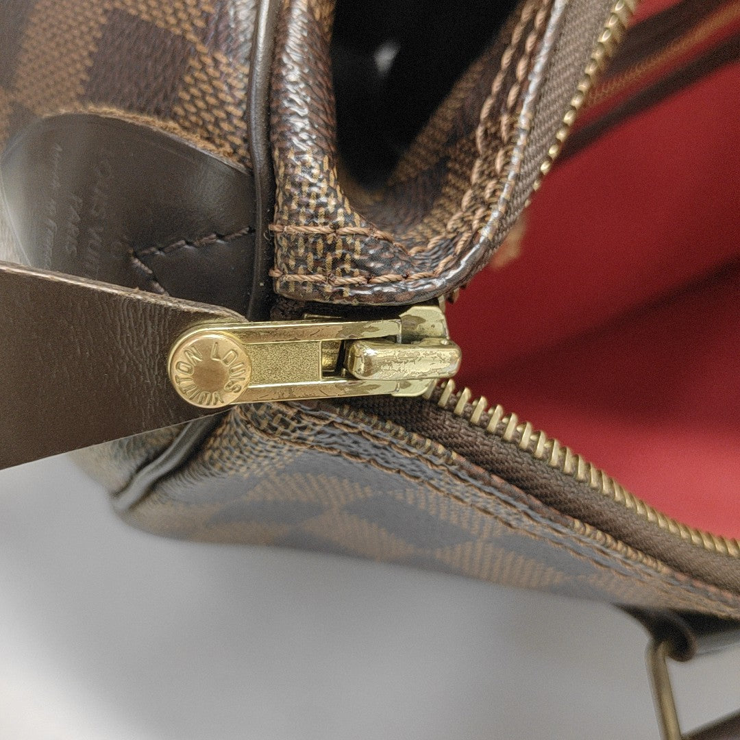 SPEEDY 30 Damier Ebene Coated Canvas Brown