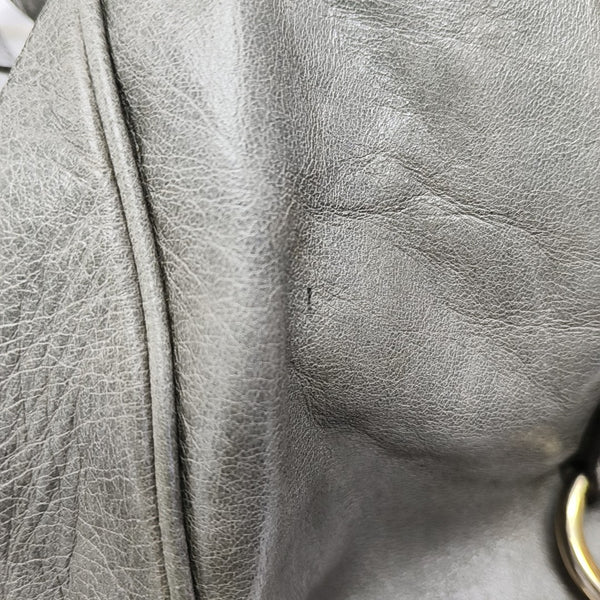 Bow Calfskin Gray